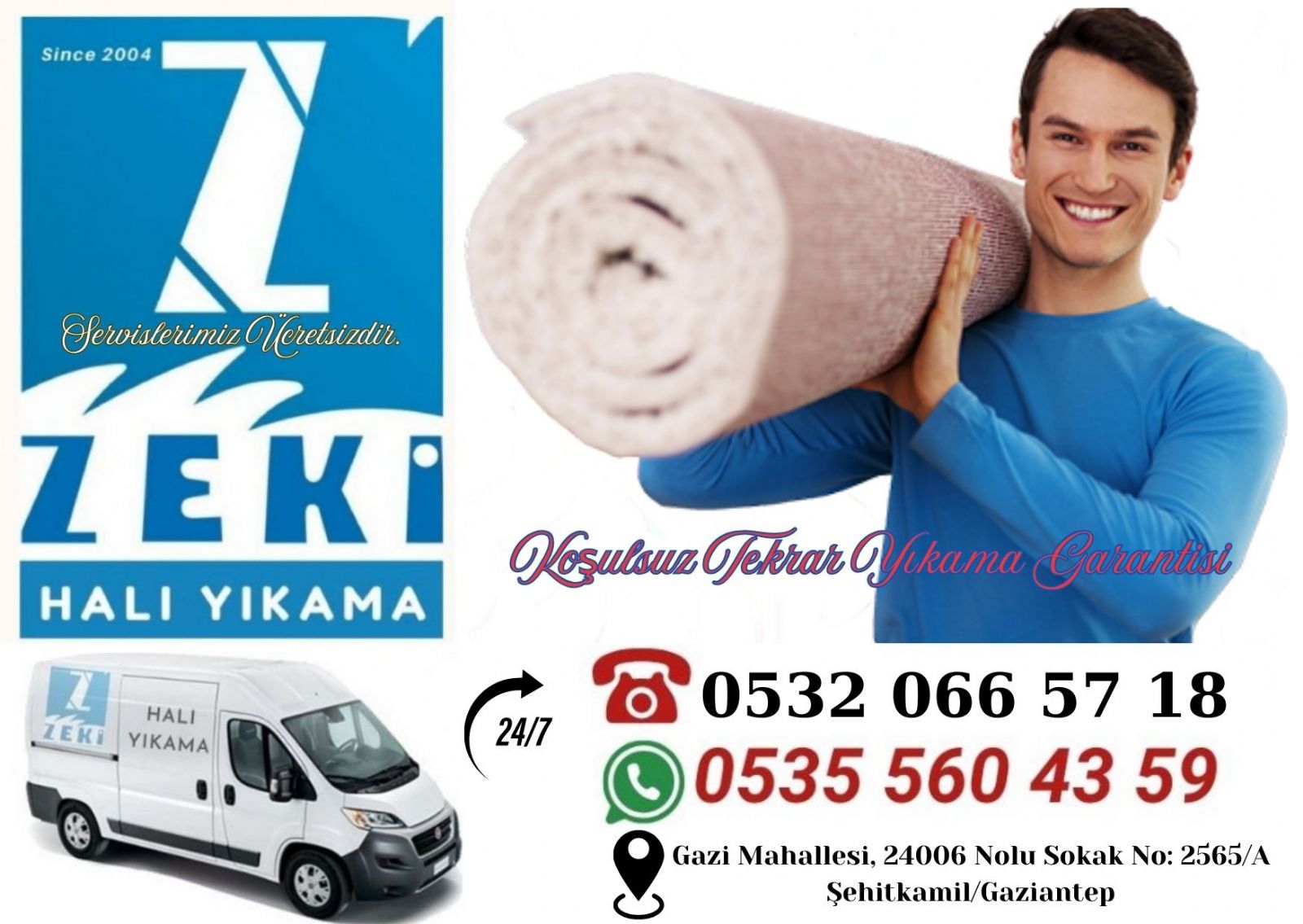 Şehitkamil Halı Yıkama